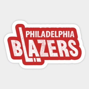 DEFUNCT - Philadelphia Blazers Hockey Sticker